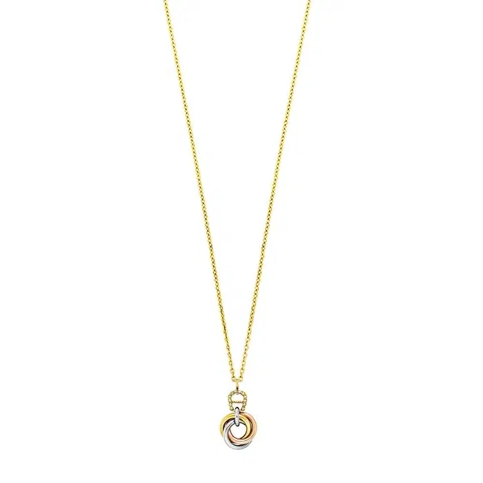 Aigner BELORA Short Necklace for Women Gold Tone