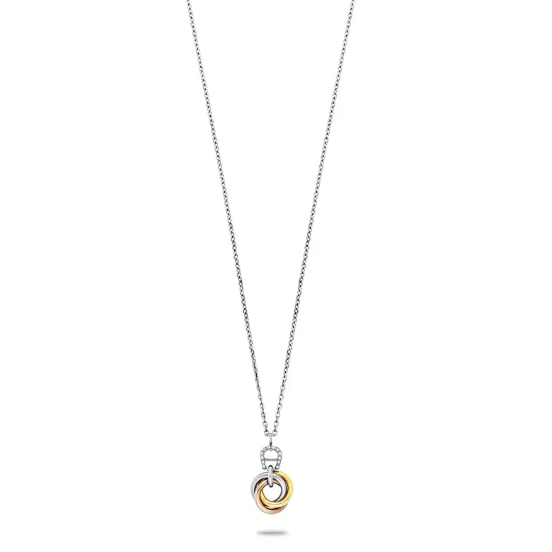Aigner BELORA Short Necklace for Women Silver Tone