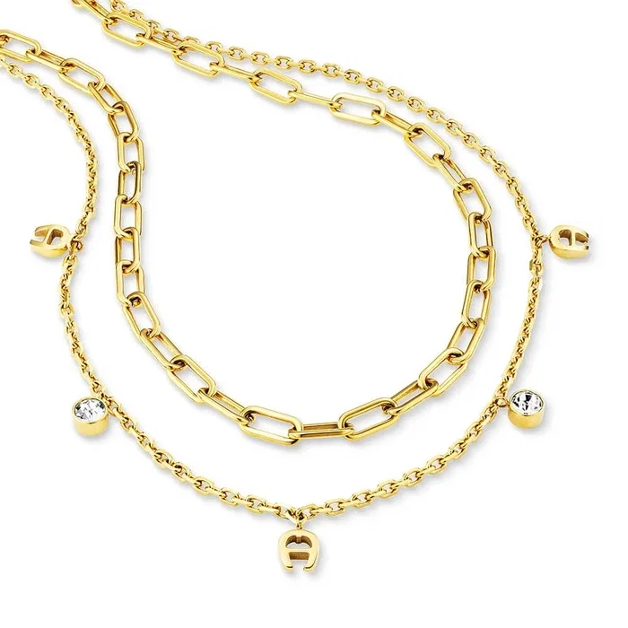 Aigner Joya Short Necklace Gold Women