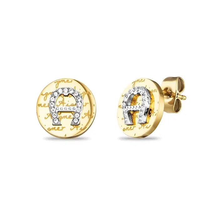 Aigner Elisa Ladies Earrings Gold Women