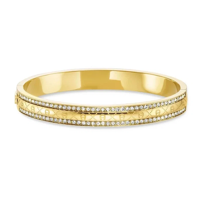 Aigner Isidora Large Bangle Gold Women