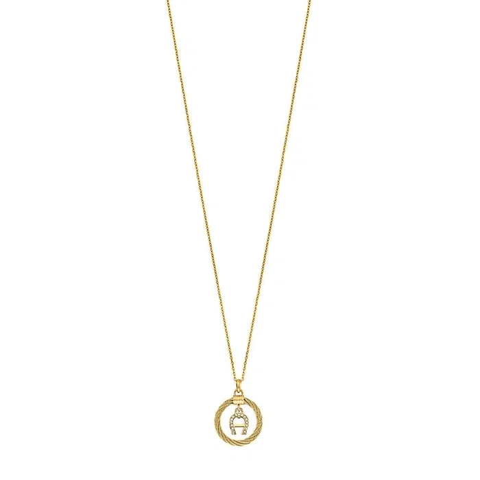 Aigner Cirena Short Necklace for Women Gold Pendant Necklace