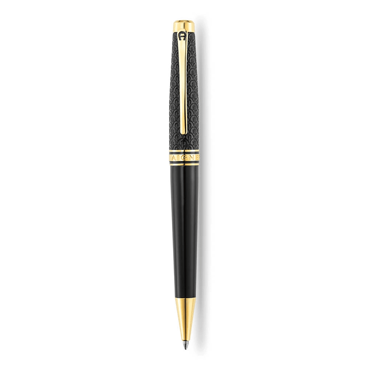 Aigner GRAZIOSO Ballpoint Pen - Matte Black and Gold