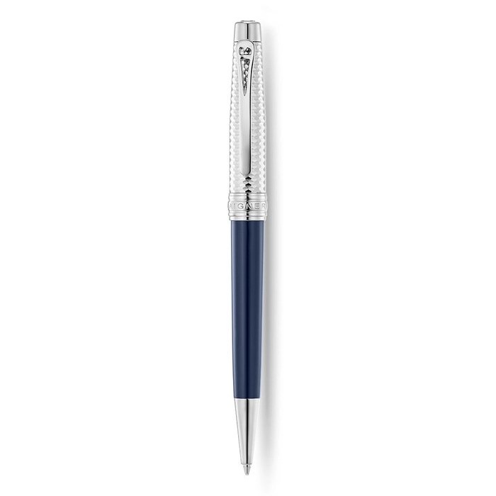 Aigner Blue & Silver Ballpoint Pen
