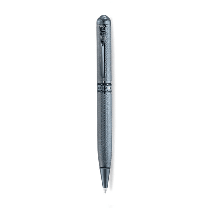 Aigner Ettoro Ballpoint Pen Blue Brass