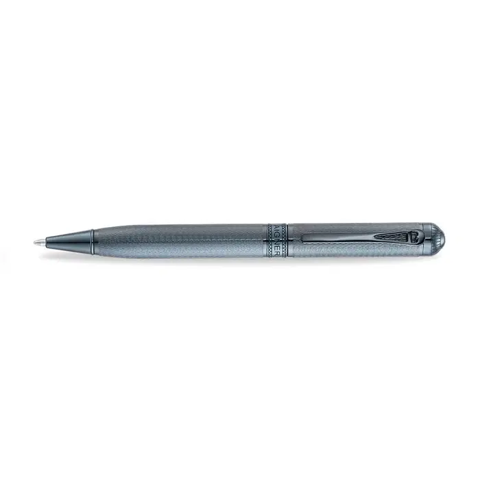Aigner Ettoro Ballpoint Pen Blue Brass