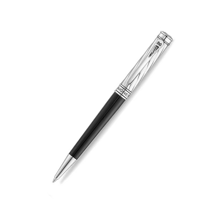 Aigner Modeno Due Ballpoint Pen for Men Black & Silver