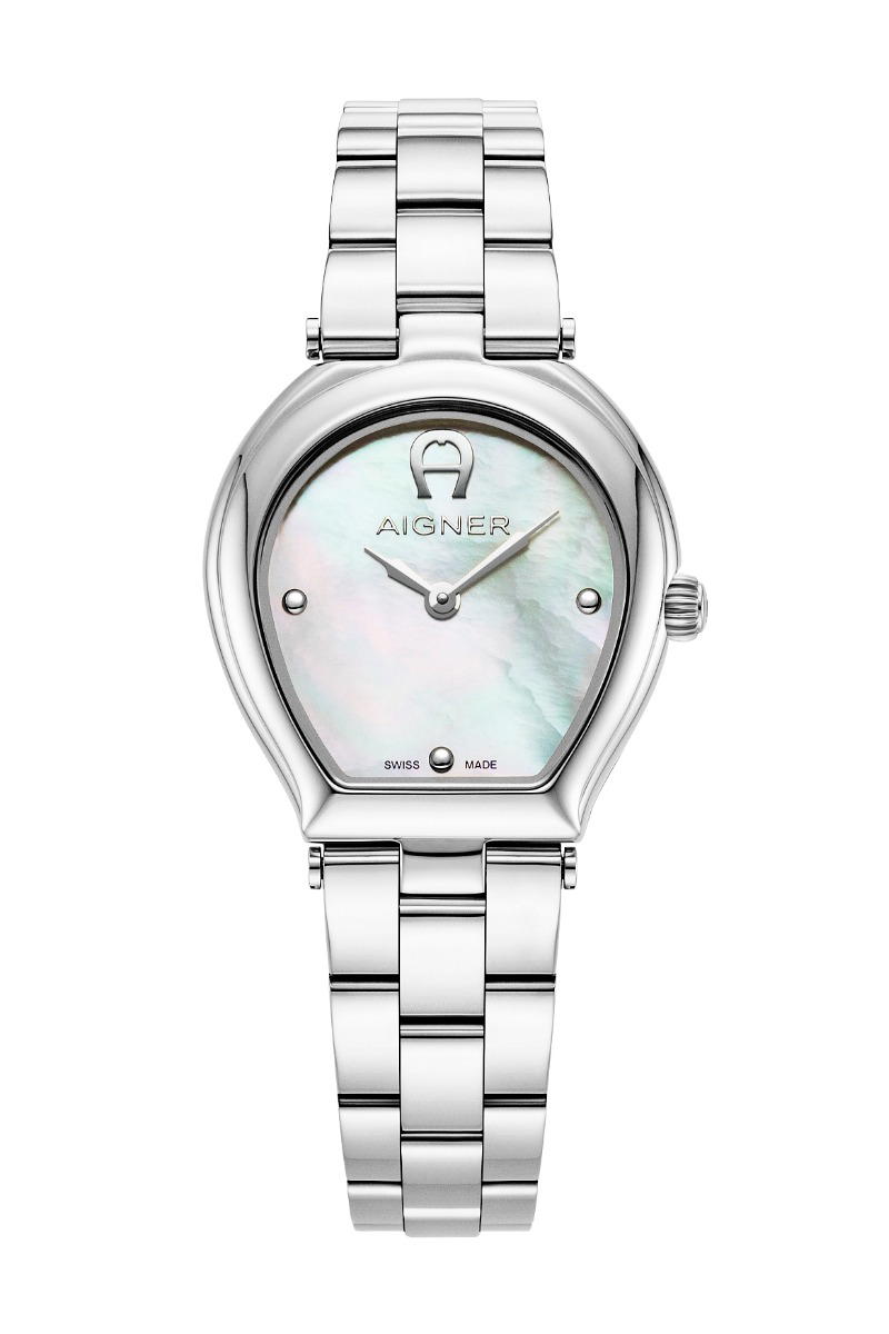Aigner TRANI ladies watch stainless steel silver 
