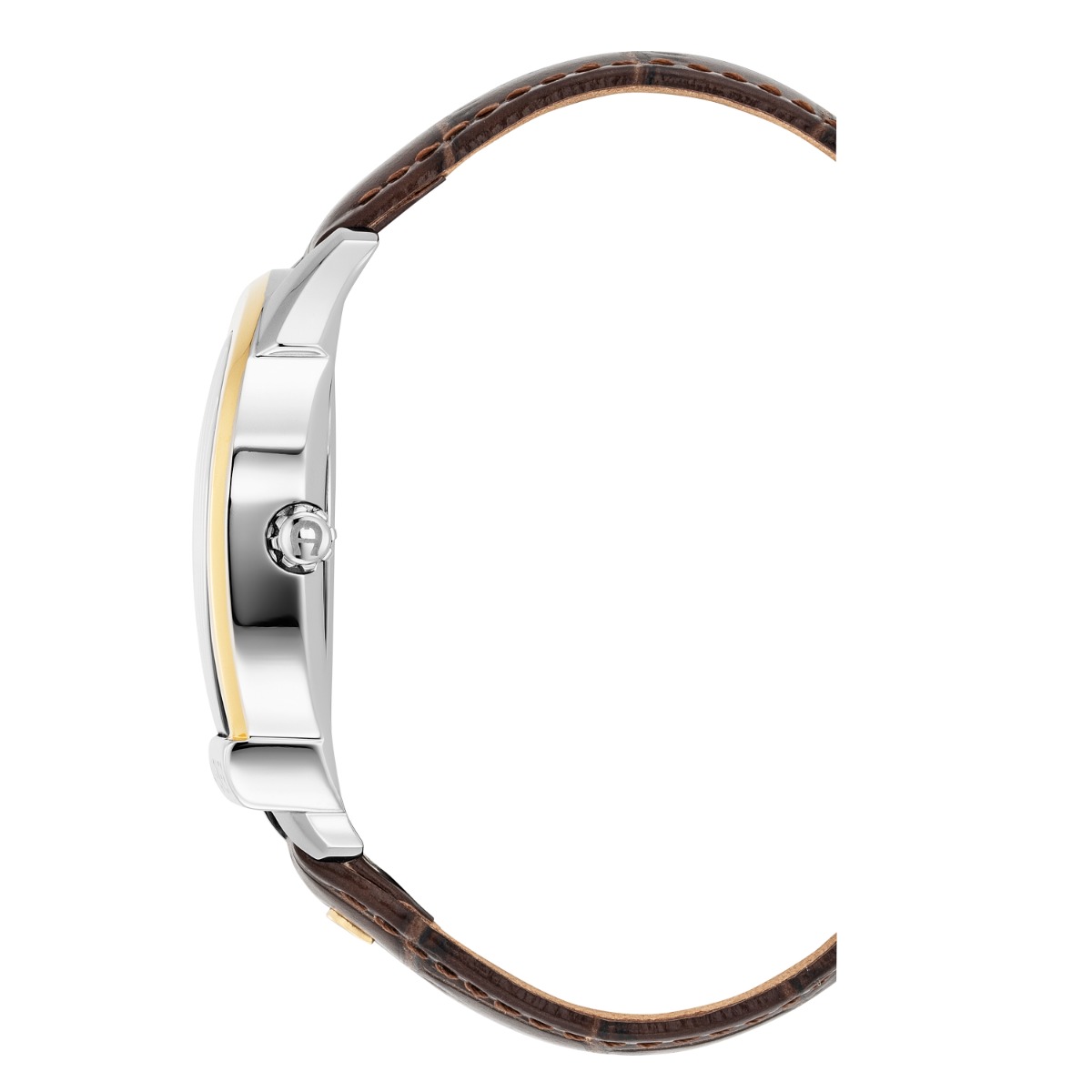 Aigner SIENA watch for men with brown leather