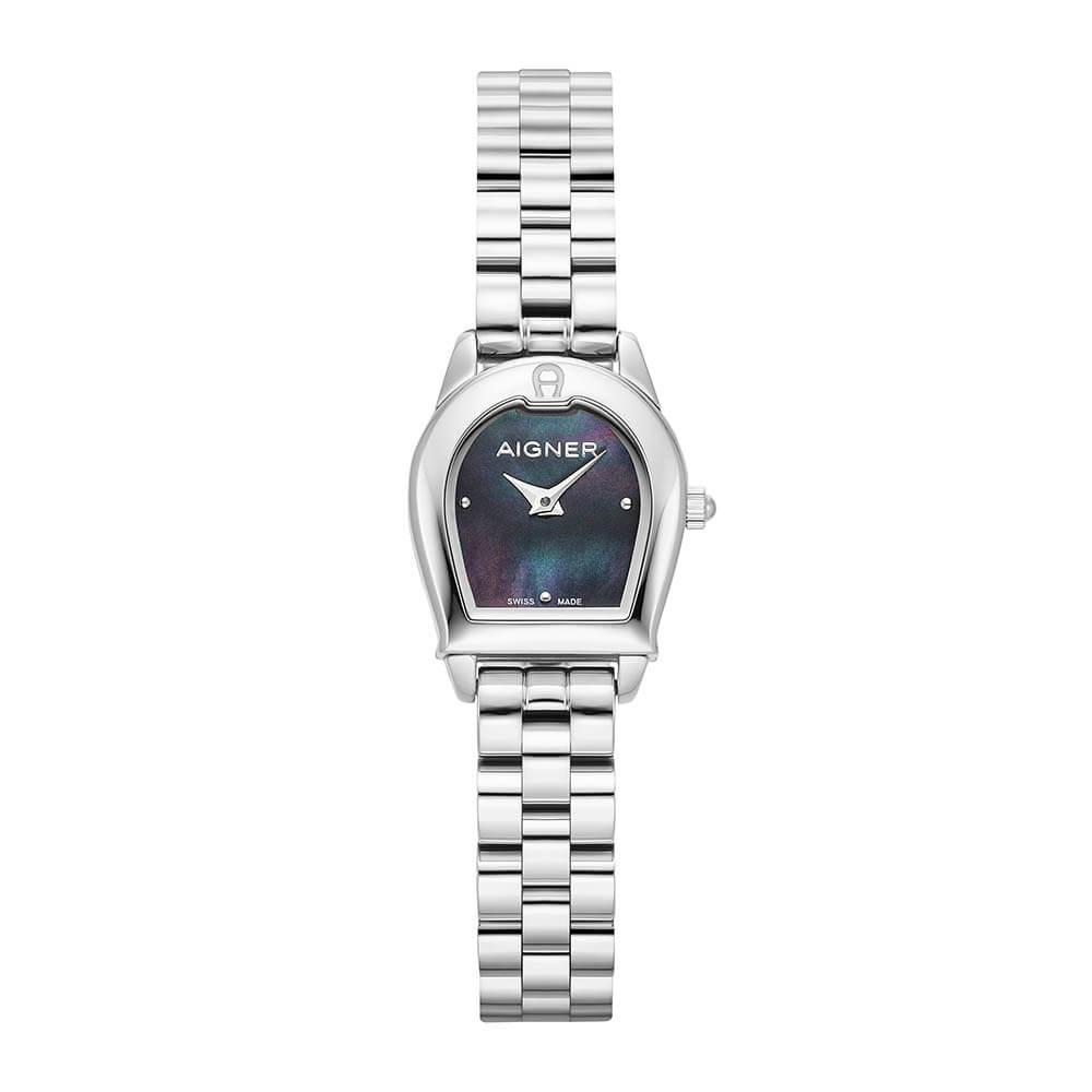 Aigner MOLFETTA watch for women stainless steel silver , Blue