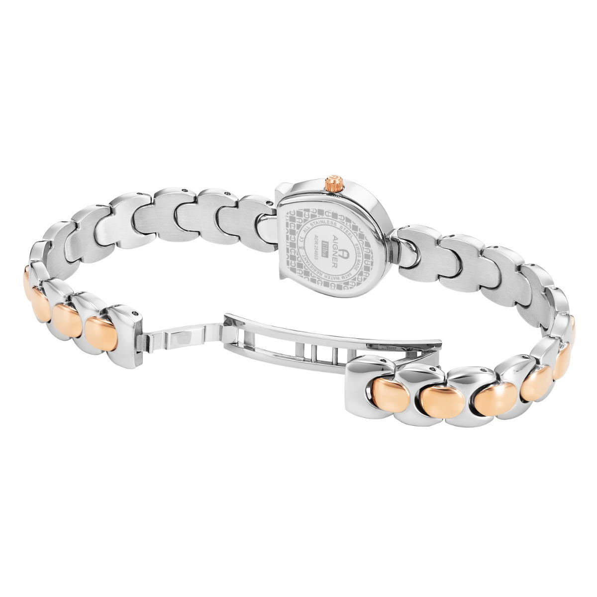 Aigner ELBA ladies watch stainless steel rose gold 