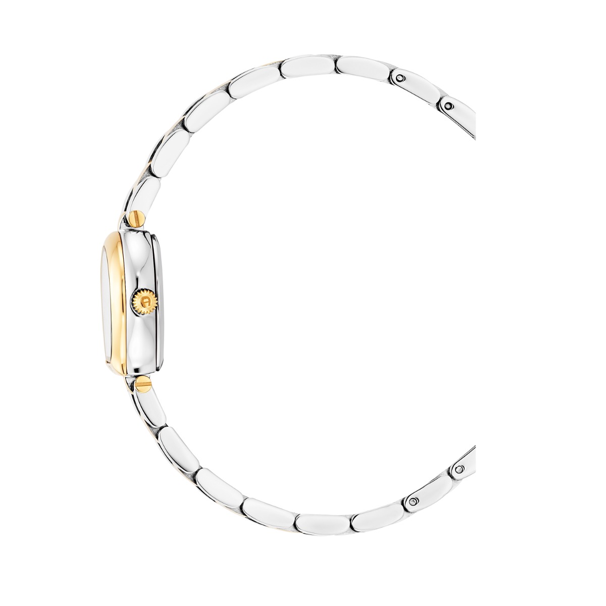 Aigner TRANI ladies watch steel silver , Gold