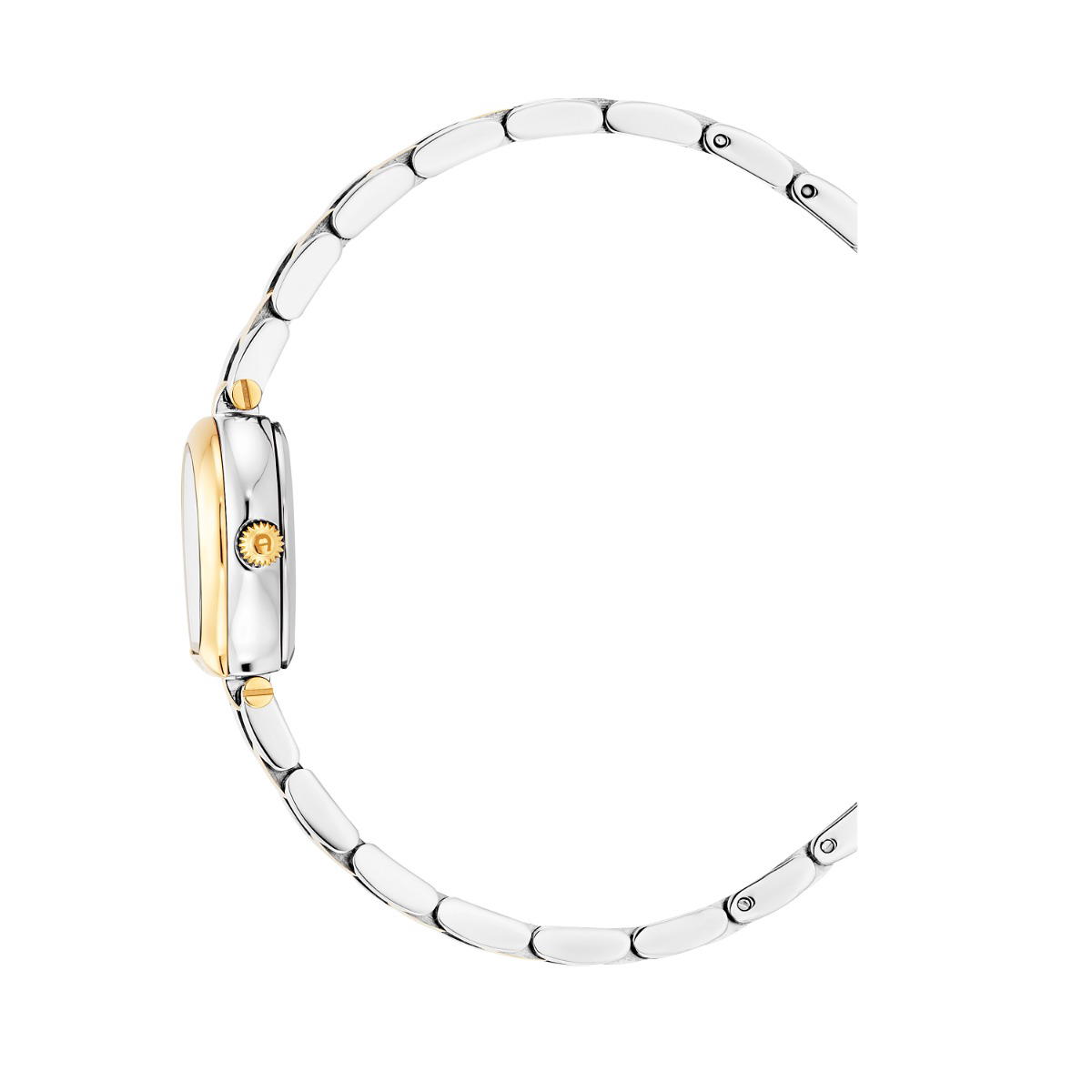 Aigner TRANI ladies watch steel silver , Gold