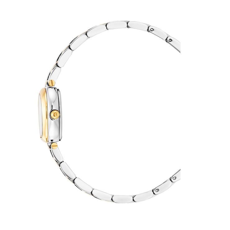 Aigner TRANI ladies watch steel silver , Gold