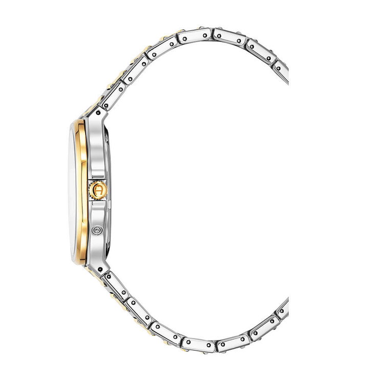 Aigner FERMO watch for men stainless steel silver , Gold