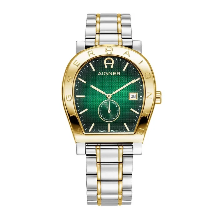 Aigner Daiano Men's Two-Tone Green Dial watch