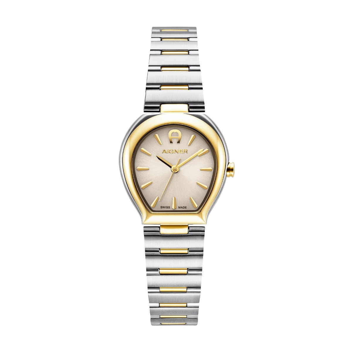 Aigner Genova Ladies Two-Tone Watch