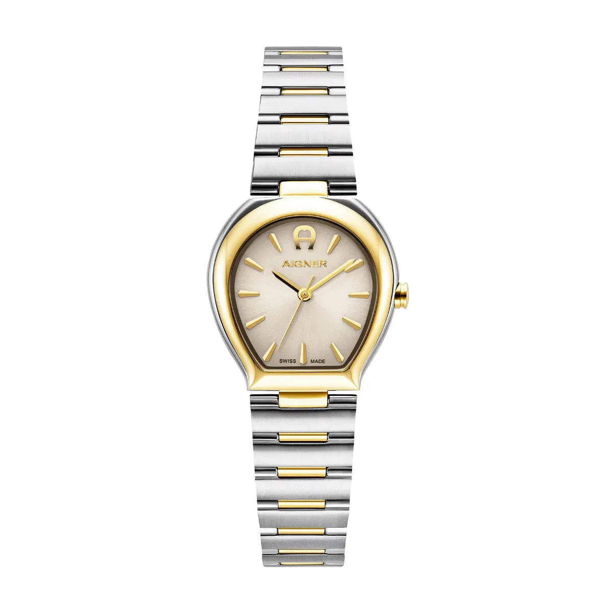 Aigner Genova Ladies Two-Tone Watch
