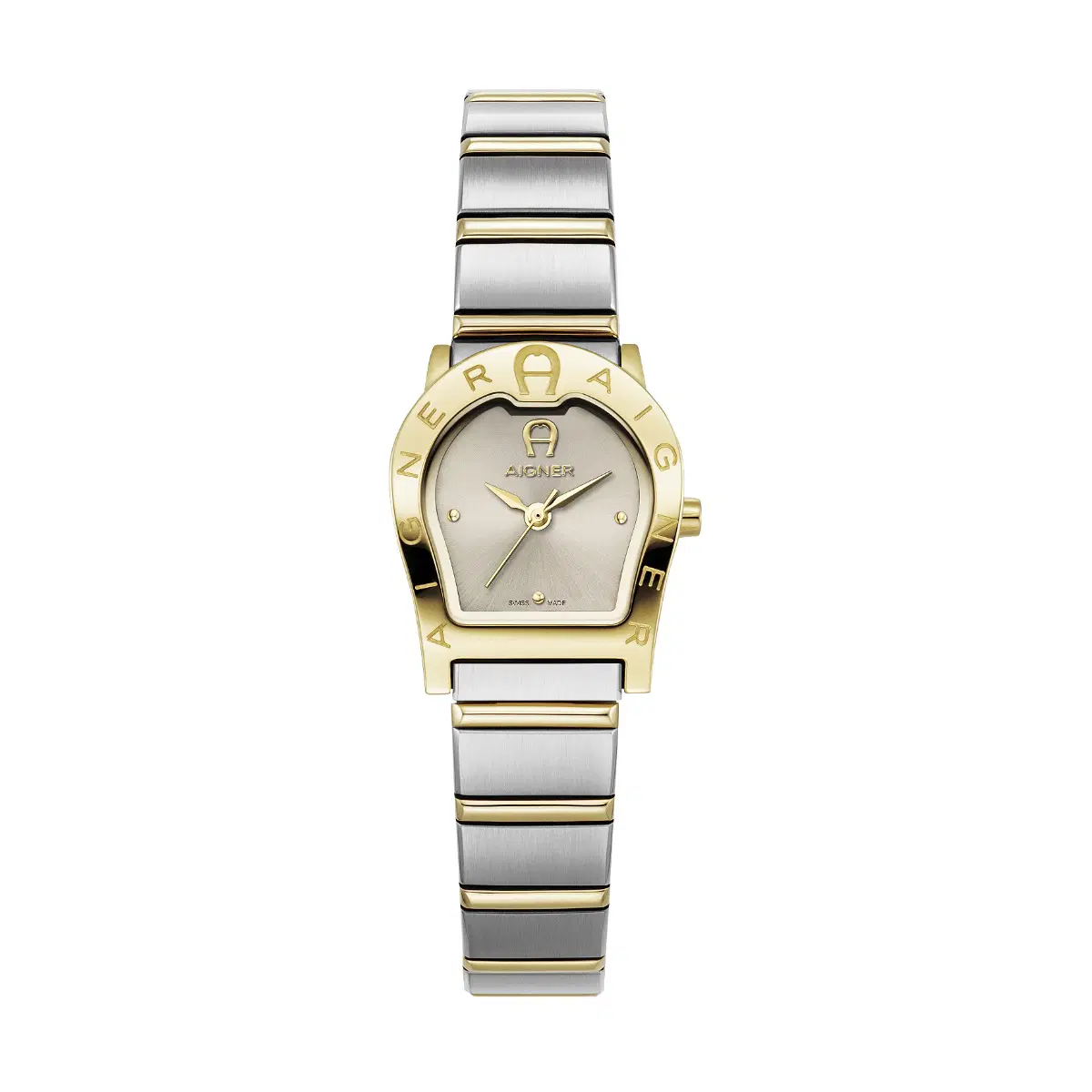 Aigner Verona Due Ladies Two-Tone Watch