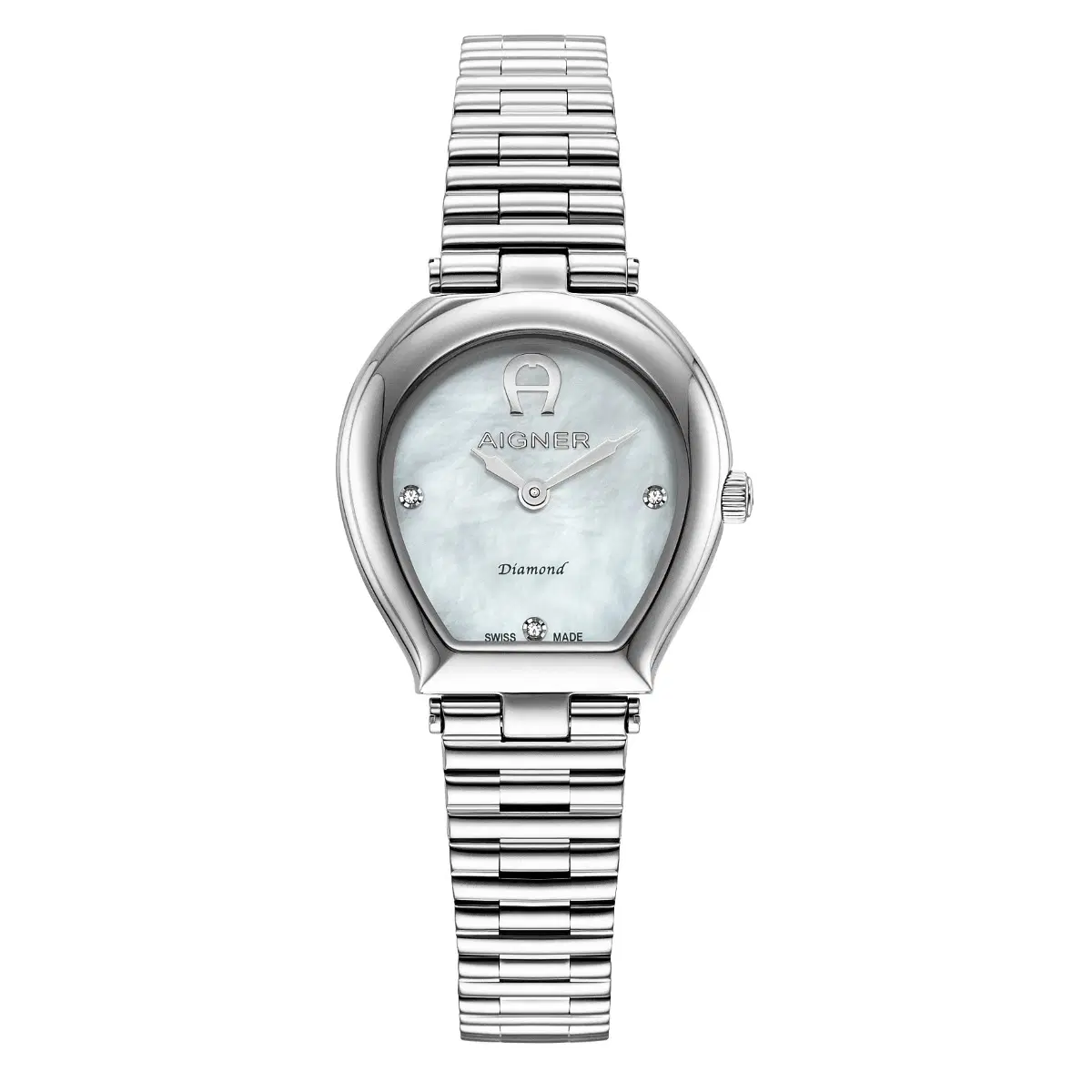 Aigner Imperia Diamond Ladies Silver Watch