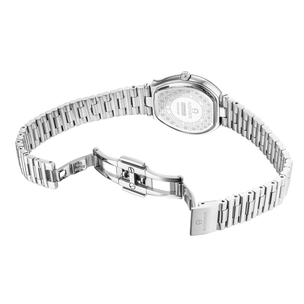 Aigner Imperia Diamond Ladies Silver Watch
