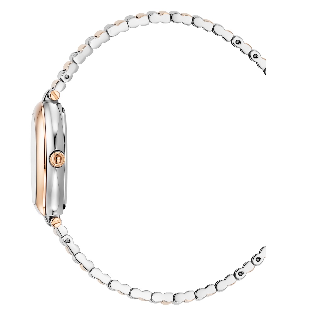 Aigner Imperia Diamond Ladies Rose Gold Two-Tone Watch