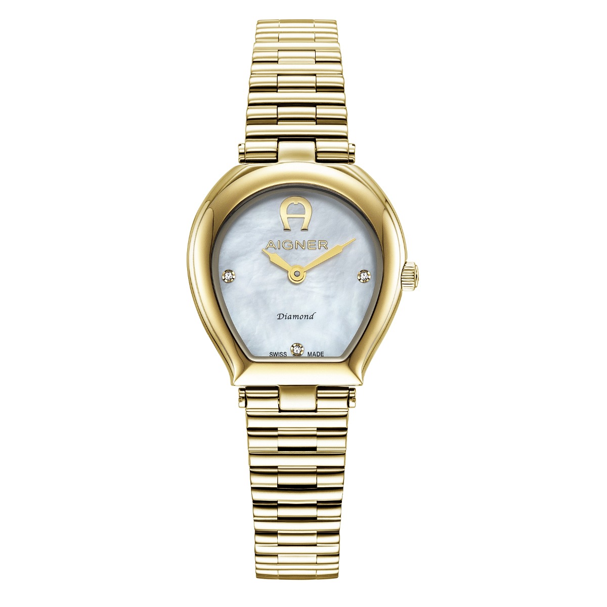Aigner Imperia Diamond Ladies Full Gold Watch