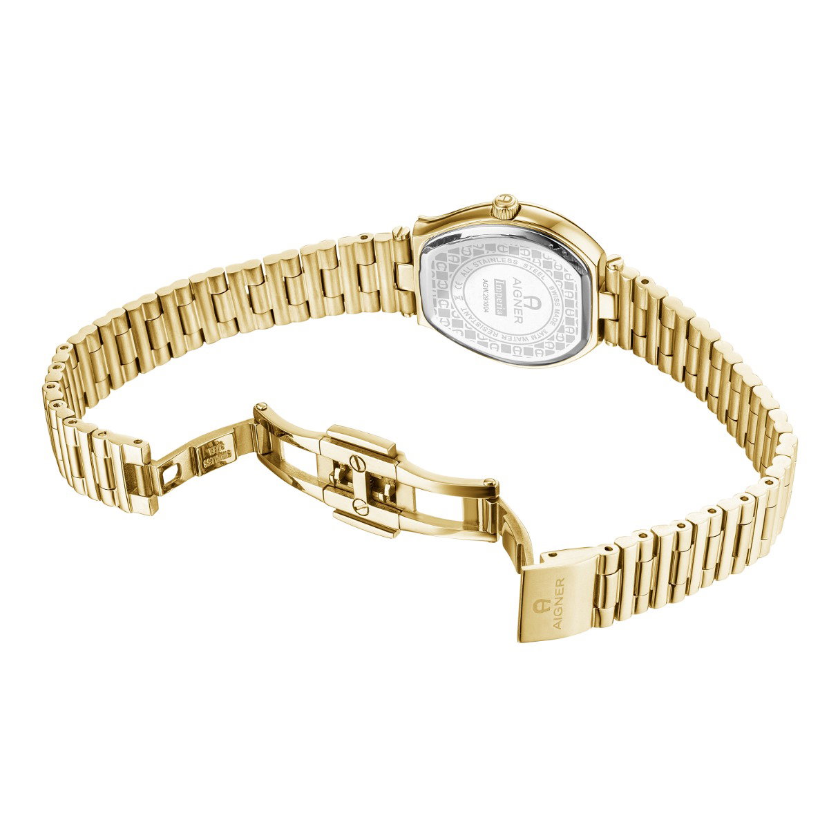 Aigner Imperia Diamond Ladies Full Gold Watch