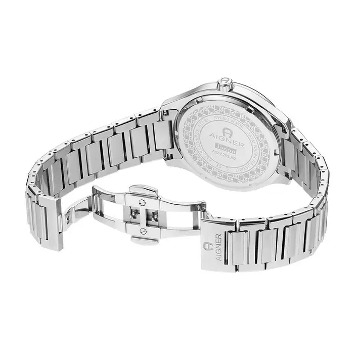 ساعة اجنر تورينو رجالية ستانلس ستيل