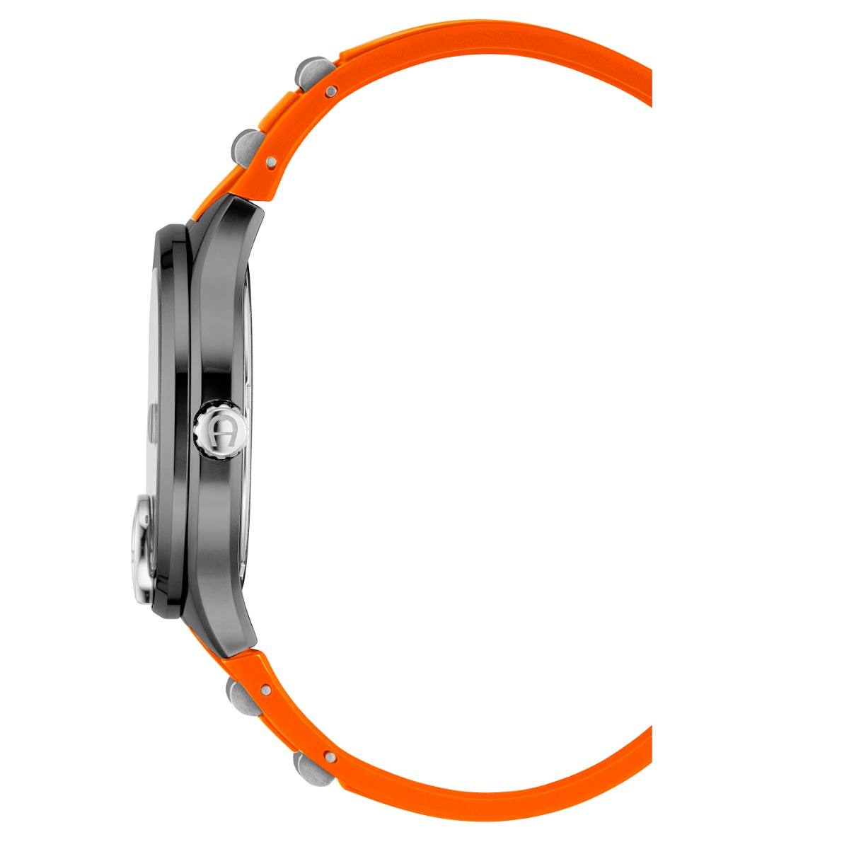 Aigner Torino Mare Men's Orange Rubber Watch
