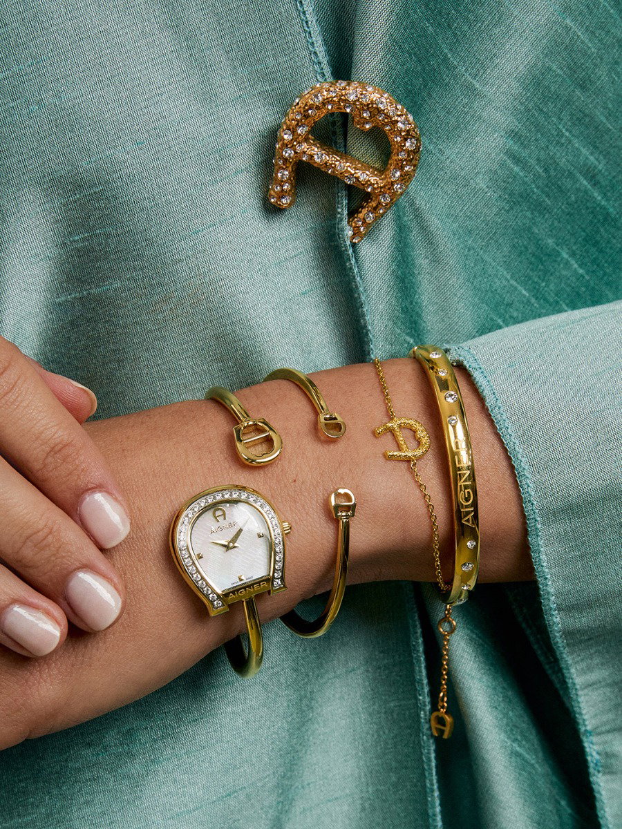Aigner Flora Sasso Ladies Gold Watch