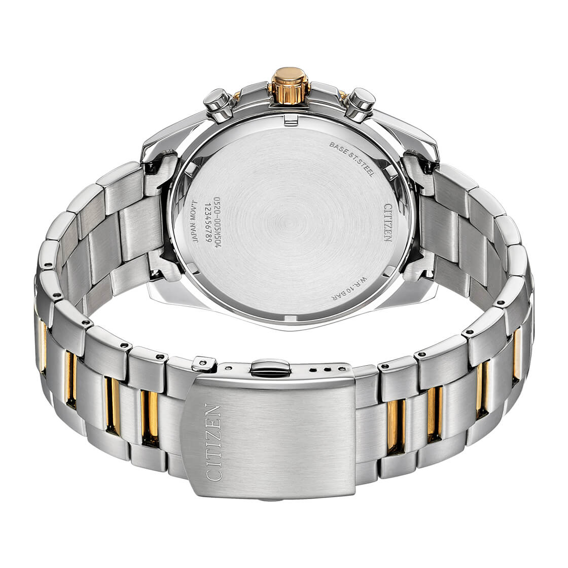 Citizen Men's Chronograph Watch - Two-Tone Steel & Copper 