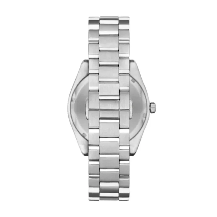 Emporio Armani Blue Dial Stainless Steel Watch