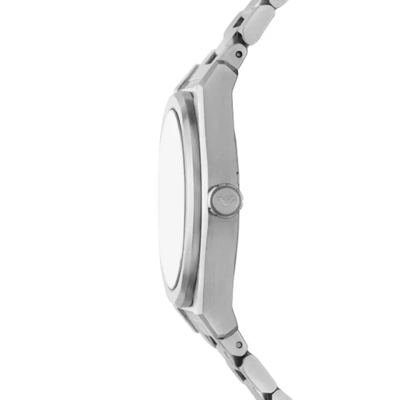 Emporio Armani Blue Dial Stainless Steel Watch 