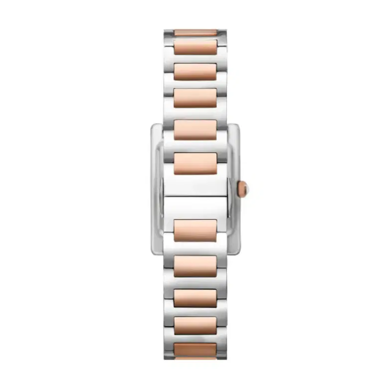 Emporio Armani Women Genni Two Tone Steel Watch