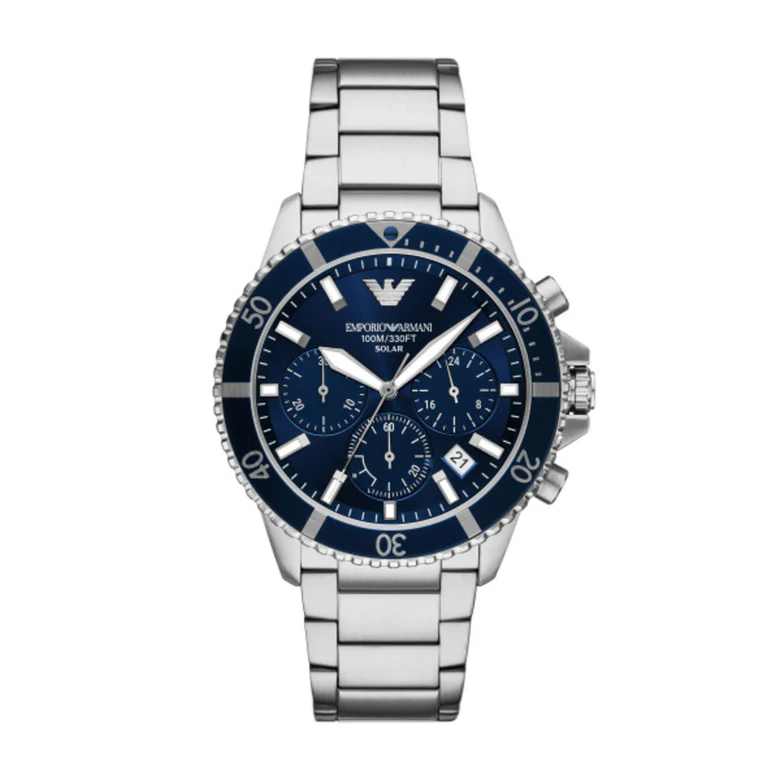 Emporio Armani Men World Explorer Steel Watch