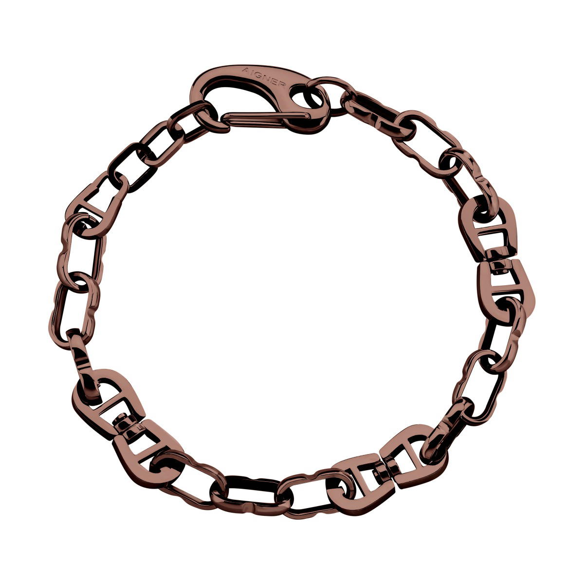Aigner GILDO bracelet for men steel brown