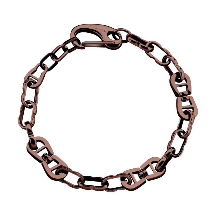 Aigner GILDO bracelet for men steel brown
