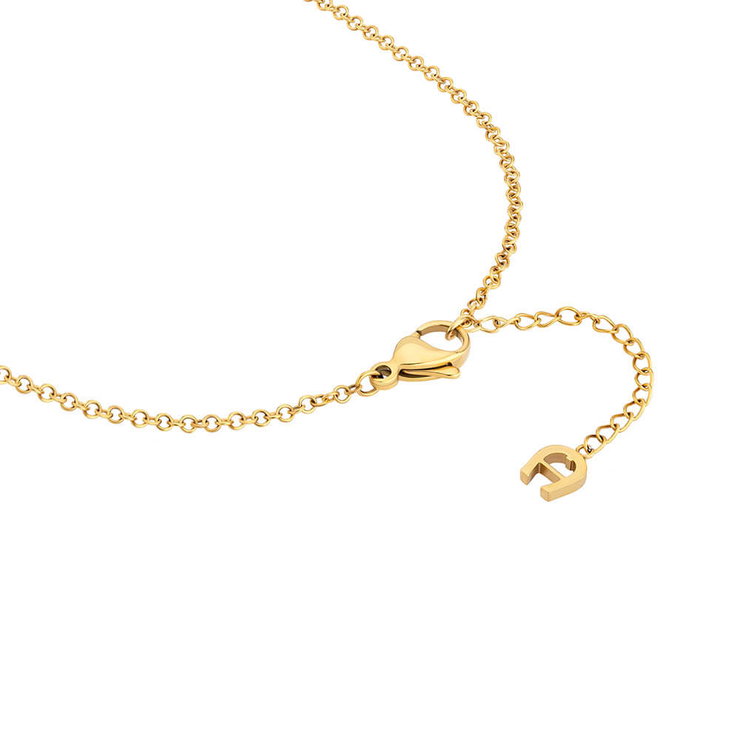 Aigner Aida ladies necklace stainless steel gold with crystal
