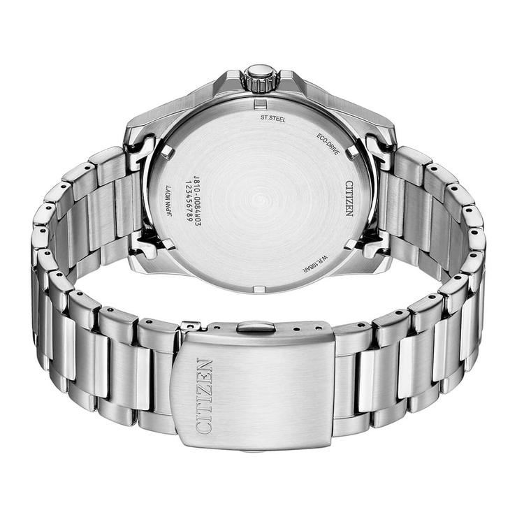 Citizen Eco-Drive Men's Steel Watch with Green Dial 