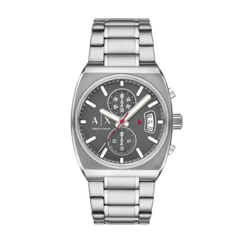 Armani Exchange Oliver Watch for Men Silver