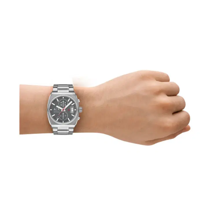 Armani Exchange Oliver Watch for Men Silver