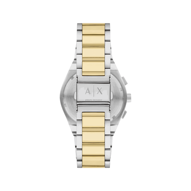 Armani Exchange Men's Watch – Gold & Green 