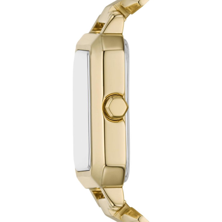 Armani Exchange Women's Gold Watch – Elegant Square Dial