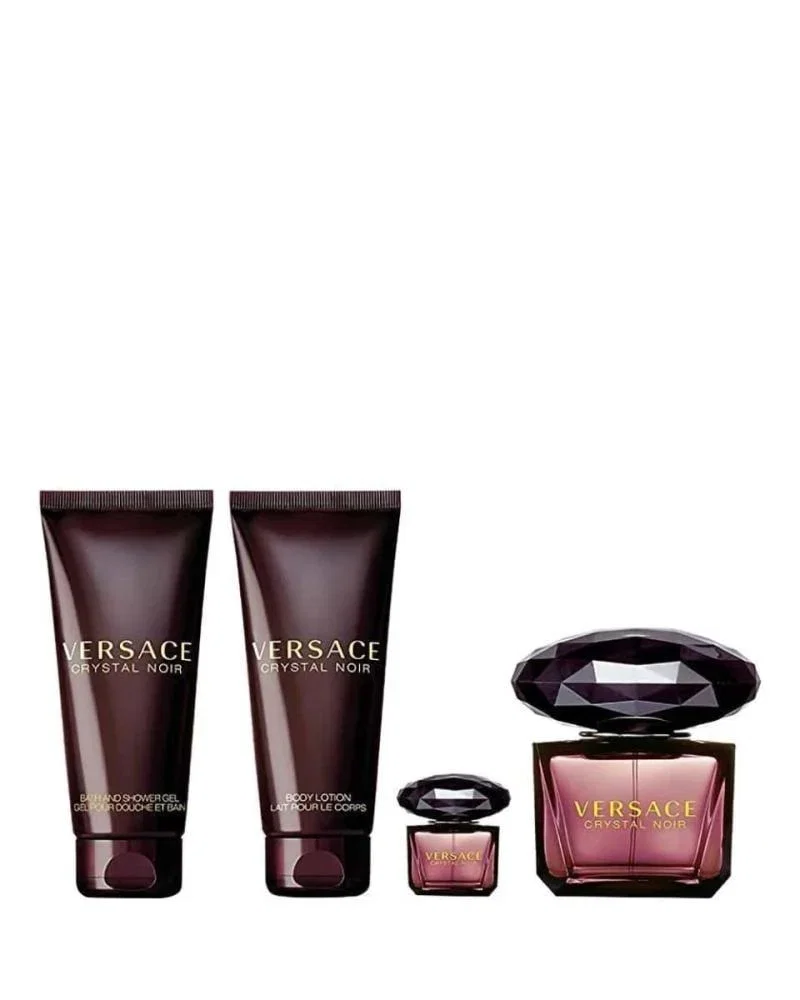 طقم عطر فيرساتشى كريستال نوير اودى بيرفيوم 90 مل