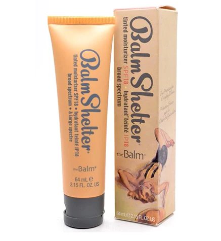 The Balm shelter Tinted Moisturizer Light/Medium Spf18 
