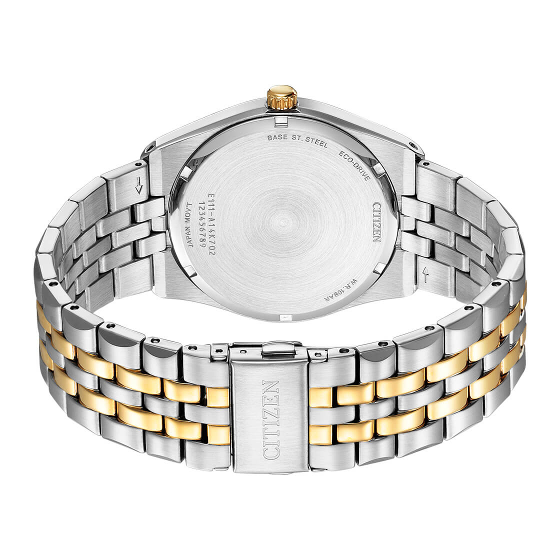 Citizen Eco-Drive Men's Watch - Two-Tone Steel & Green Dial