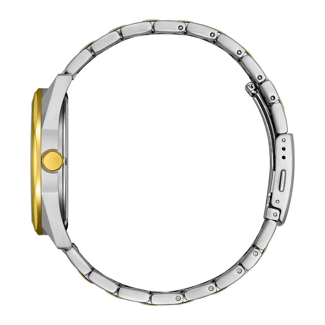 Citizen Eco-Drive Men's Watch - Gold & Silver with Black 