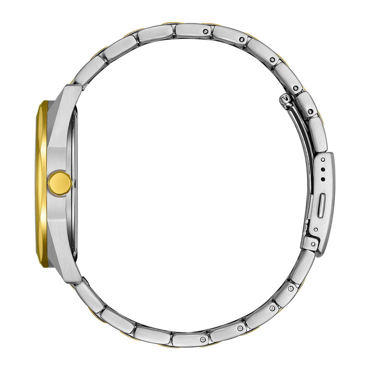 Citizen Eco-Drive Men's Watch - Gold & Silver with Black