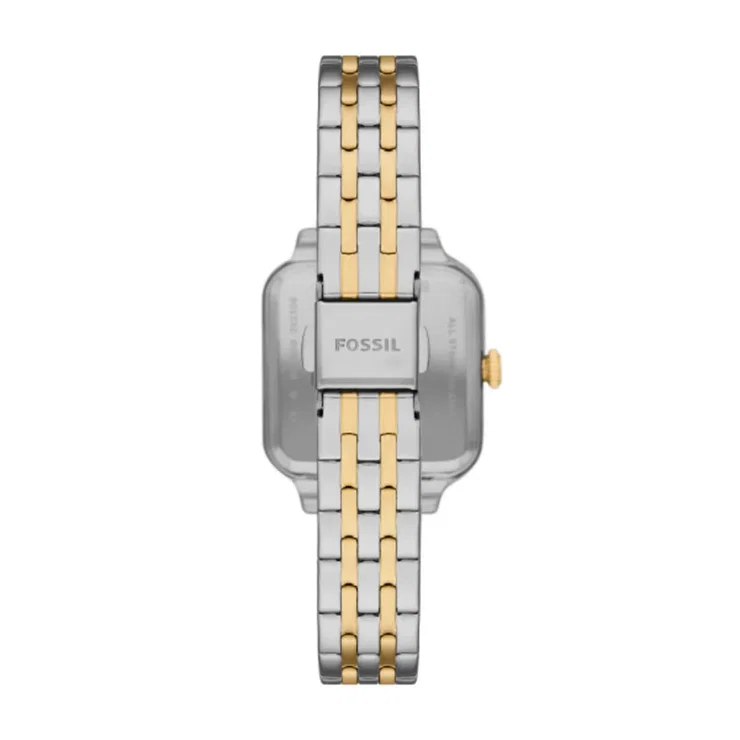Fossil Colleen Ladies Watch - Steel Silver White Dial